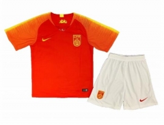 18-19 China Home Soccer Jersey Kit (Shirt + Shorts)