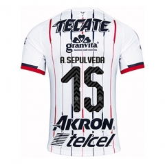 18-19 Deportivo Guadalajara Chivas A Sepulveda 15 Away Soccer Jersey Shirt