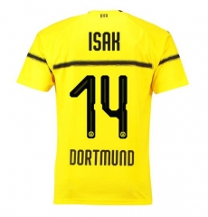 18-19 Borussia Dortmund Isak 14 Cup Home Soccer Jersey Shirt