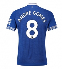 18-19 Everton André Gomes 8 Home Soccer Jersey Shirt