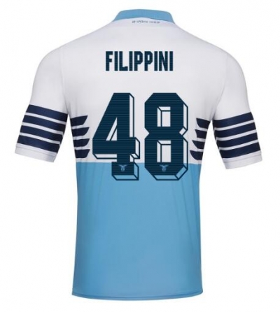 18-19 Lazio FILIPPINI 48 Home Soccer Jersey Shirt