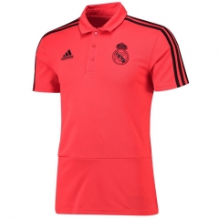 18-19 Real Madrid Black Polo Shirt