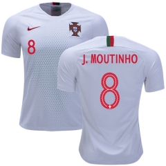 Portugal 2018 World Cup JOAO MOUTINHO 8 Away Soccer Jersey Shirt