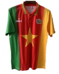Retro 1994 Cameroon Kit Home Soccer Jersey