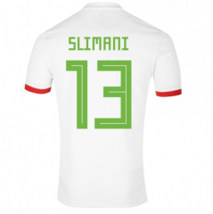 Algeria 2018 FIFA World Cup Home Islam Slimani Soccer Jersey Shirt