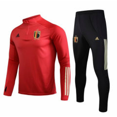 2020 Euro Belgium Red Tracksuits Top and Pants