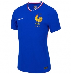 Player Version 2024 Euro Cup France Home Soccer Jersey Shirt