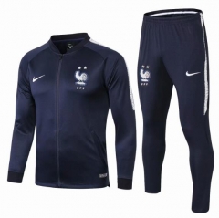 18-19 France Royal Blue Training Suit (Jacket+Trouser)
