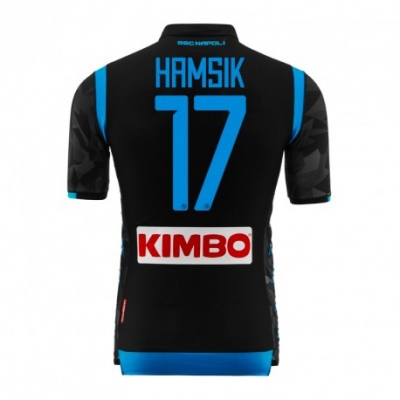 18-19 Napoli HAMSIK 17 Away Soccer Jersey Shirt