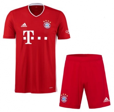 20-21 Bayern Munich Home Soccer Uniforms