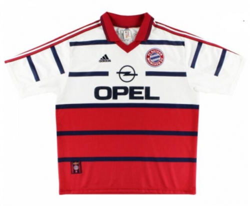 Retro 98-00 Bayern Munich Away Soccer Jersey Shirt