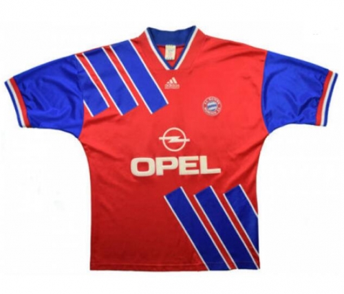 Retro 93-95 Bayern Munich Home Soccer Jersey Shirt