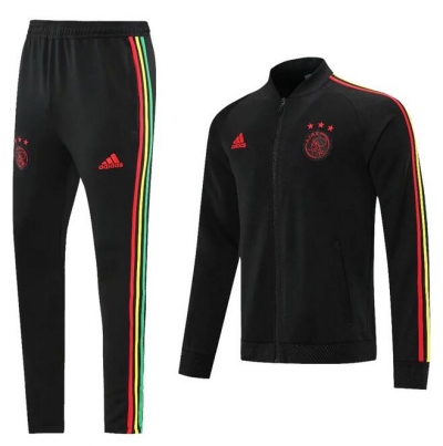21-22 Ajax Black Training Jacket and Pants