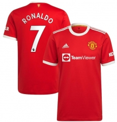 Ronaldo #7 21-22 Manchester United Home Soccer Jersey Shirt