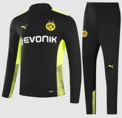 21-22 Dortmund Black Training Top and Pants
