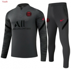 Children Youth 21-22 PSG Grey Training Top and Pants