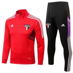 22-23 Sao Paulo Red Training Jacket and Pants