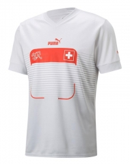 2022 World Cup Kit Switzerland Away Soccer Jersey