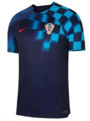 2022 World Cup Croatia Away Soccer Jersey Shirt