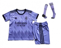 Children 22-23 Real Madrid Home Soccer Full Kits