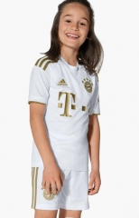 Children 22-23 Bayern Munich Away Soccer Uniforms