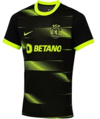 22-23 Sporting Lisbon Away Soccer Jersey Shirt