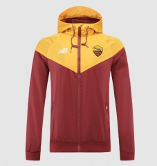 22-23 Roma Red Orange Windbreaker Jacket