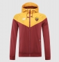 22-23 Roma Red Orange Windbreaker Jacket