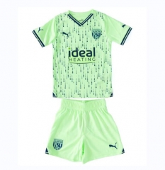 Children 23-24 West Bromwich Albion Away Soccer Uniforms
