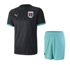 Children 2020 Euro Austria Away Soccer Uniforms