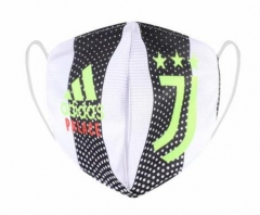 Juventus Black White Football Mask