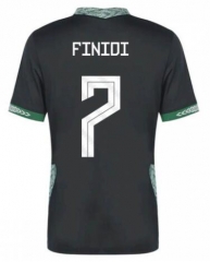 FINIDI 7 2020 Nigeria Away Soccer Jersey Shirt