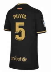 PUYOL 5 Barcelona 20-21 Away Soccer Jersey Shirt