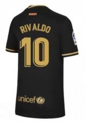 RIVALDO 10 Barcelona 20-21 Away Soccer Jersey Shirt