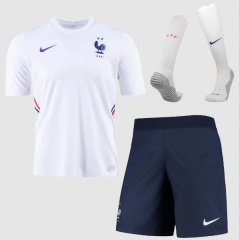 2020 France Away Soccer Full Kits