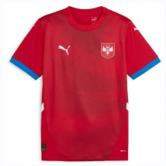 2024 Euro Cup Serbia Home Soccer Jersey Shirt