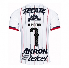 18-19 Deportivo Guadalajara Chivas O. PINEDA 7 Away Soccer Jersey Shirt