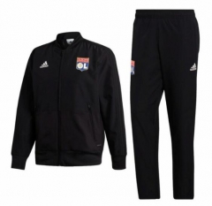 18-19 Lyon Black Training Suit (Jacket+Trouser)