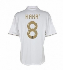 Real Madrid 2012 Home #8 Kaka Retro Soccer Jersey Shirt