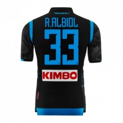 18-19 Napoli ALBIOL 33 Away Soccer Jersey Shirt