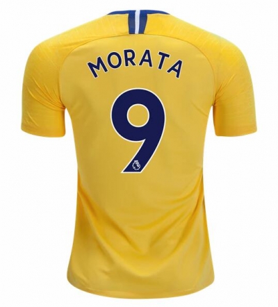18-19 Chelsea Away Alvaro Morata 9 Soccer Jersey Shirt