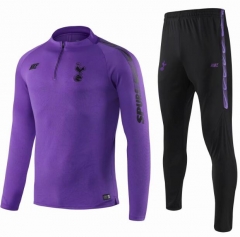 Tottenham Hotspur 2019/2020 Purple Training Suit (Sweatshirt+Trouser)