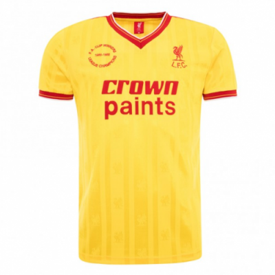 Retro 85-86 Liverpool Third Soccer Jersey Shirt