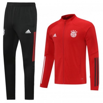 20-21 Bayern Munich Red Training Jacket and Pants