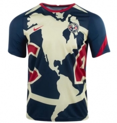 20-21 Club America Navy Yellow Training Shirt