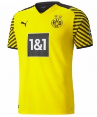 21-22 Borussia Dortmund Home Soccer Jersey Shirt