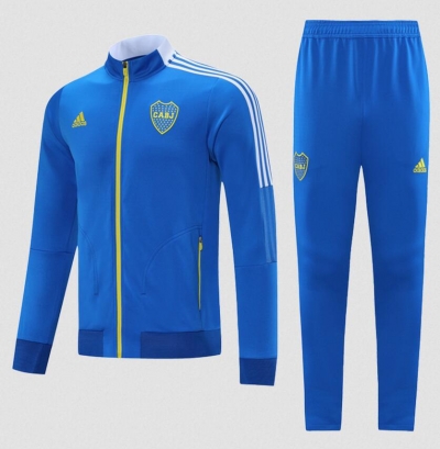 21-22 Boca Juniors Blue Training Jacket and Pants