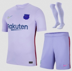 21-22 Barcelona Away Soccer Full Kits