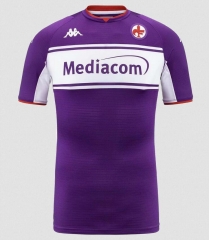 21-22 Fiorentina Purple Home Soccer Jersey Shirt