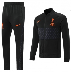 21-22 Liverpool Dark Grey Training Jacket and Pants